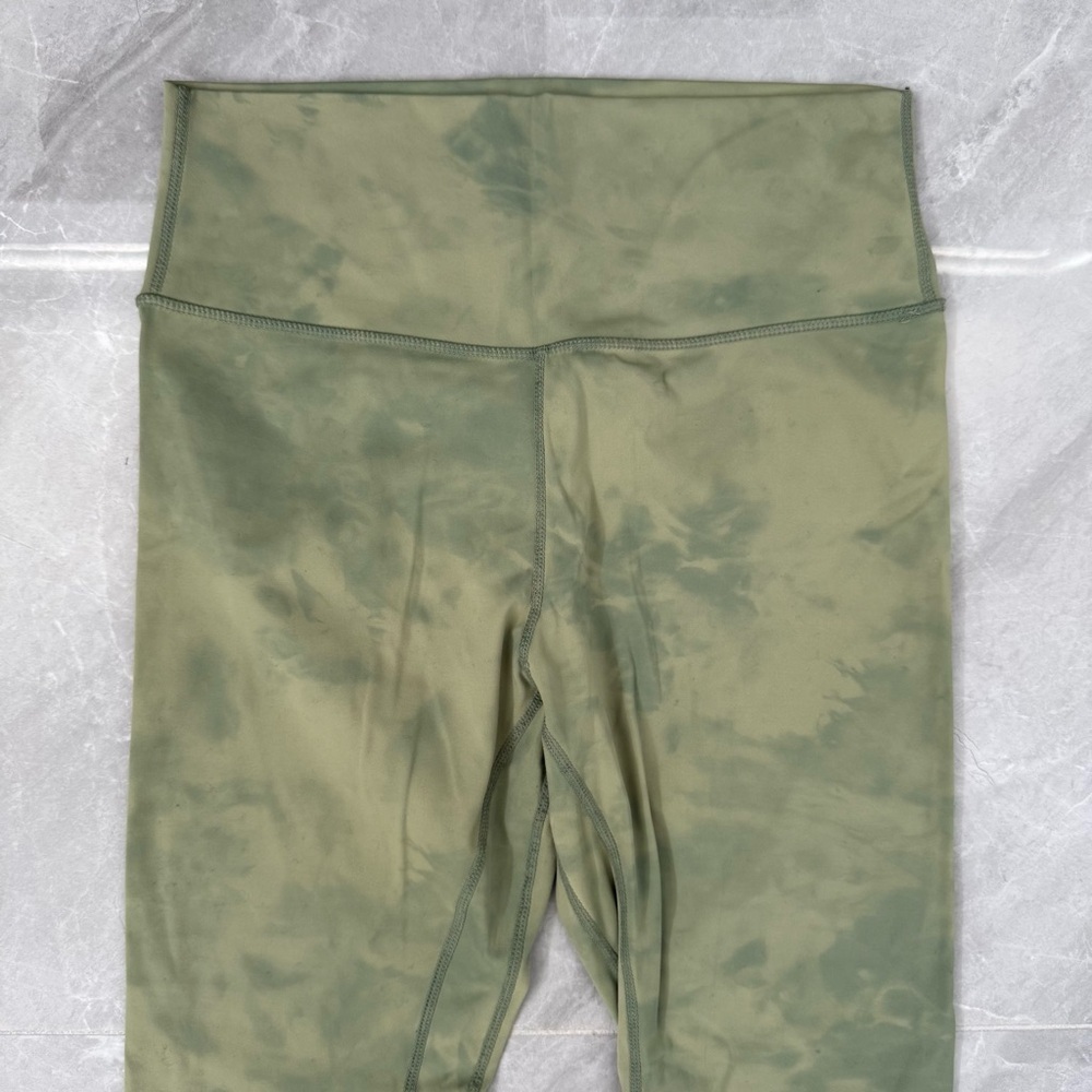 Women’s Tie Dye 25” Cropped Workout Athletic Leggings Pocket Size 8 - Picture 2 of 14